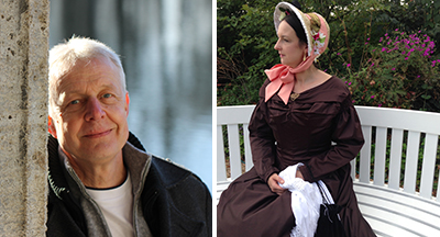 Lesung mit modischer Intervention